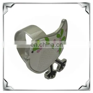 Metal+PVC Napkin Ring With Bird Shape thumbnail-1