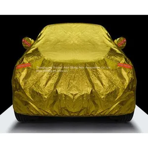 Gold Color Aluminum Film SUV Car Covers thumbnail-5