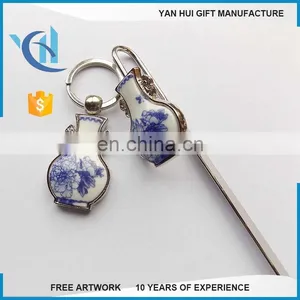 Round Shape Engraved Learning Souvenir Stainless Steel Bookmark thumbnail-4