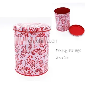Fancy Custom Printed Popcorn Tin Bucket/wholesale Tin Cans thumbnail-1