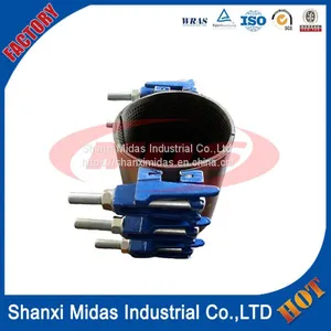 Ductile Iron Pipe Adjustable Band Repair Clamp thumbnail-2
