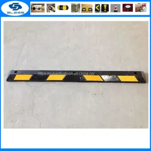 Carpark Rubber Wheel Stopper Made in China Exported to Singapore Astralia America England Canada thumbnail-2