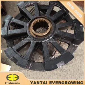 HITACHI CRAWLER CRANE DRIVE SPROCKET/ TUMBLER thumbnail-1
