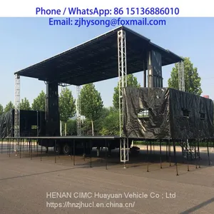 8.5 m Roadshow Mobile Stage Truck Trailer thumbnail-3