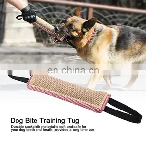 Linen Bite Bar Dog Bite Pillow Dog Training Stick Agility Dog Professional Training Tool thumbnail-2