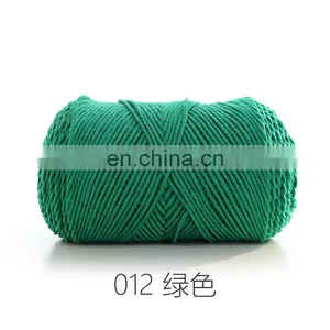 Rainbow Knitting Yarn In 55%Acrylic 45%Cotton Yarn For Children Gifts thumbnail-2