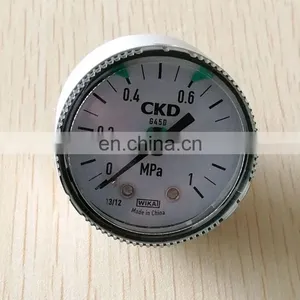 CKD Pressure Gauge for Air Filter Regulator G45D-6-P10 G45D-8-P10 thumbnail-1