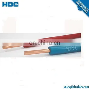Earthing Cable THW Wire 8awg 10awg 12awg Black Blue Fine Copper 300V PVC Insulation Standard Dry/wet Use 75 Celsius thumbnail-6