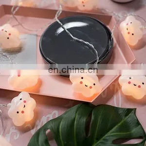 Solar Led Cloud Christmas String Lights Garden Home Holiday Lighting Indoor Outdoor Party Decorative Waterproof Fairy Light thumbnail-4