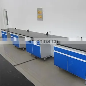Biotechnology Laboratory Equipment 10ft Metal Work Bench Used Stainless Steel Work Table thumbnail-6