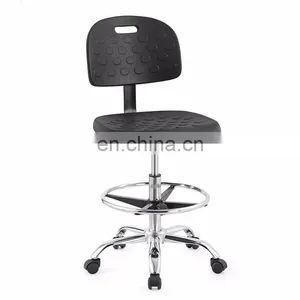 School Computer Lab Furniture Used Adjustable PU Lab Chair Esd Chairs Stools thumbnail-3