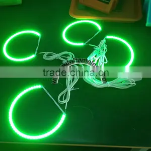 RGB F30 Angel Eyes Multi-Color SMD Ring U Shape Diameter 102mm 105mm Colorful Car Headlamp LED Halo Ring thumbnail-5
