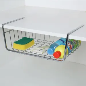 Filta Hardware Home Storage Holder Kitchen Cabinet Pantry Metal Wire Organizer Rack Holder thumbnail-4