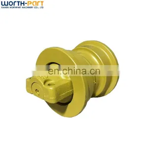 Sunward 70 Excavator Undercarriage Spare Parts Front Idler Track Shoe Carrier Roller Track Roller for Sale thumbnail-3