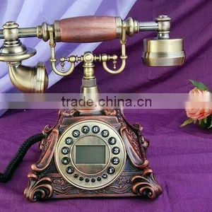 Wooden Antique Telephone,modern Home Phone thumbnail-1