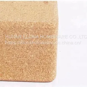 Factory Price Gym Equipment High Quality Wholesale Eco-friendly Cork Eva Yoga Block thumbnail-5