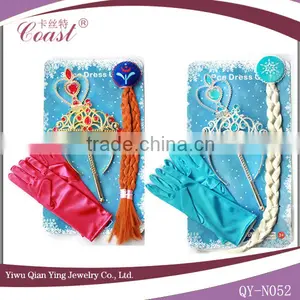 Blond Braided Frozen Elsa Head Band Hair Piece thumbnail-1