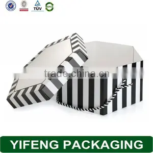Cardboard Gift Fashion Design Hat Round Hat Boxes thumbnail-5