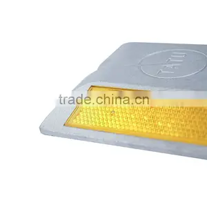 Lower Factory Price High Visible Reflective Aluminum Road Stud thumbnail-6