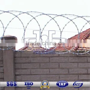 Galvanized Cross Flat Razor Barbed Wire From Anping thumbnail-1