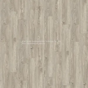 GKBM LS-M037-2 Green High Abrasion Anti-slip Waterproof Click Gray Brown Oak Stone Vinyl Composite SPC Flooring thumbnail-1