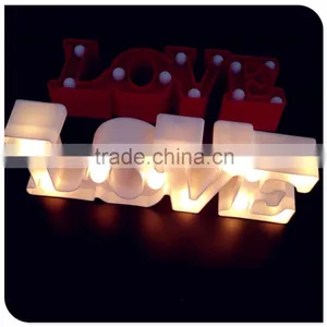 Led Red "love" Motif Novel Holiday Light thumbnail-4