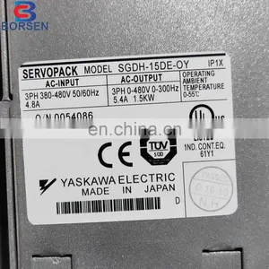 Original Japan Yaskawa Servo Drive Price Servopack Amplifier SGDH-15AE SGDH-15DE-OY thumbnail-5