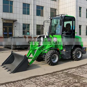 ZL06 4X4 Wheel Drive CE Approved Front Cheap Garden Compact Mini Loader thumbnail-3
