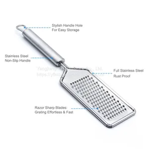 Kitchen Accessories Home and Kitchen Gadgets Handy Cheese Grater Eco-friendly Stainless Steel Potato Ginger Vegetable Zester Grater thumbnail-2
