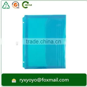 a4 Plastic Clear pp 3 Hole Punched Document File Bag for Binders thumbnail-3