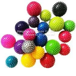 Hot Selling Fitness Body Building Gym Spiky Pvc Massage Ball thumbnail-1