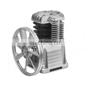 Bison China Exporter Iso9001 Certificate Aluminium Single Stage Air Compressor Italian Bare Pump thumbnail-1