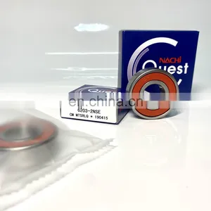 Hot Sale Auto Industrial Engine Deep Groove Ball Bearing Nachi Brand 6201 Bearing thumbnail-2