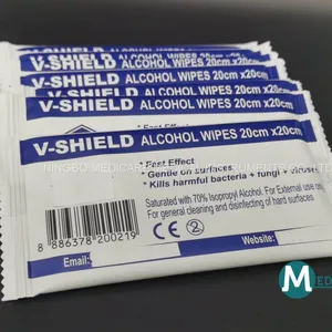 Alcohol Wipes 70% Isopropyl Wipes Sterilization Wipes Big Size Alcohol Pad thumbnail-4