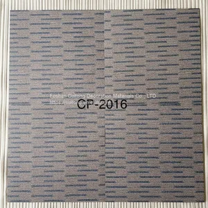 Horizontal Stripe PVC Sheet Floor Carpet Stone Plastic Floor Tile Office Showroom Clothing Store Milk Teahouse Glue thumbnail-2