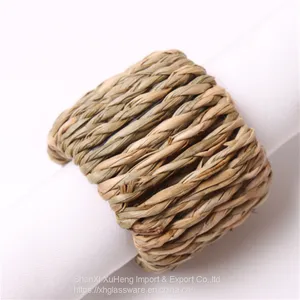 Factory Best Wholesale Price Of Handmade Natural Fiber Napkin Rings thumbnail-1