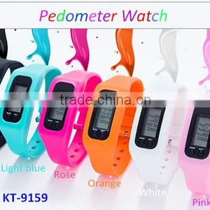 New Arrivals 2016 Fashion Children Silicone Pedometer Wrist Watches thumbnail-6