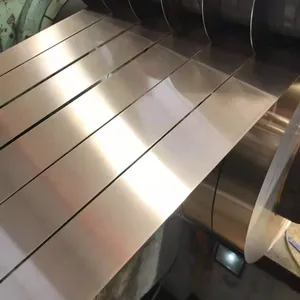 Copper-clad Steel Sheet Coating Gilding Metal (Brass 90 Clad on Both Sides) H90/F11/H90 1.0mm thumbnail-2