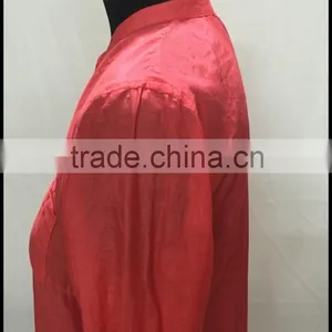 European and American Style of Silk Wadding Casual Women's Shirt thumbnail-5