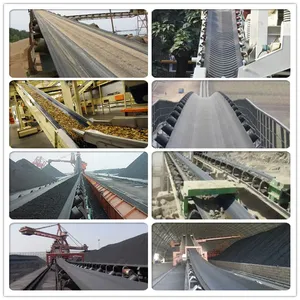 St3150 Heavy Duty Steel Cord Rubber Conveyor Belt/Cover Rubber Filled With ST or Fiber thumbnail-3