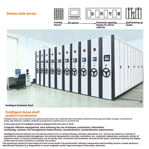 HDIO235 Manual Mobile Compactor Racking With Secure Mechanical Lock & Anti-tilt Track for Brown,OEM/ODM thumbnail-5