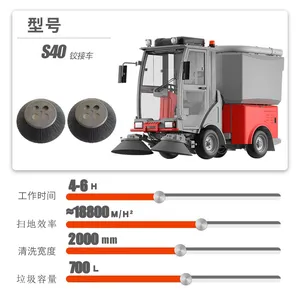 Karler S40 Driving-type Sweeper thumbnail-2