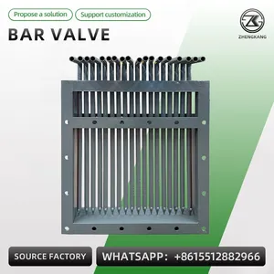 Industrial Bar Gate Valve Carbon Steel Stainless Steel Anti-blocking Discharge Gate for Mine thumbnail-5