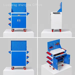 Multi-Function Mobile Tool Cart, Silent Casters, Central Lock & Custom Color — Factory Direct, OEM & ODM Available thumbnail-3