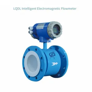 Intelligent Electromagnetic Flowmeter Sewage Sensor, Anti-corrosion Pipeline Integrated High-precision for Cement Slurry and Wastewater Liquids thumbnail-3