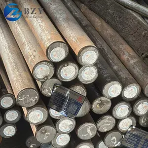 S355J2 H9 20mm Black Iron Steel Rods Carbon Steel Solid Round Bar ASTM A681 AISI H13 P20 A2 O1 S7 Round Forged Rolled thumbnail-1