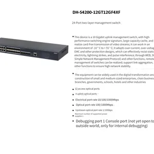 Dahua dh - S4200 - 12gt12gf4xf 24 - Port Layer 2 10g Managed Switch thumbnail-4