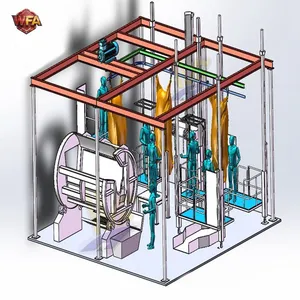 Newest Design Slaughterhouse Machinery Cattle Abattoir Slaughtering Line Equipment Cow Slaughter Machine thumbnail-5