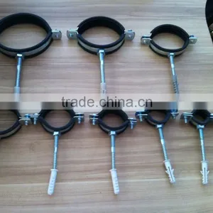 China Supplier Lowest Price Iron Clamp With Rubber thumbnail-1