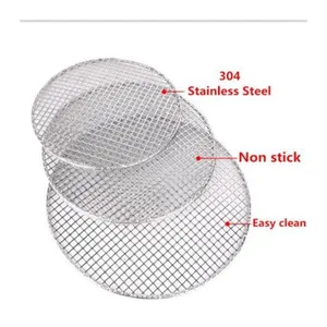 Customizable Large-format 304 Stainless Steel Welded Charcoal Grill Grate (wire Mesh Style). thumbnail-5